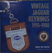 VINTAGE JAGUAR KEYRINGS  1955-1980